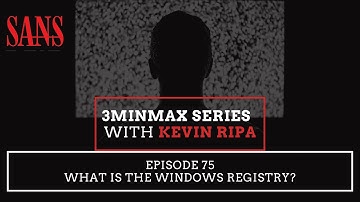 Episode 75: What is the Windows Registry?