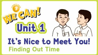 انجليزي ابتدائي we can 3 الوحدة الأولى الفصل الدراسي الأول unit 1 التمرين 1 - 2 للمرحلة الابتدائية