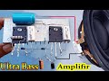 Ultra Bass Powerful Amplifier // How to Make Amplifier Using 2SC5200 and 2SA1943 Transistor