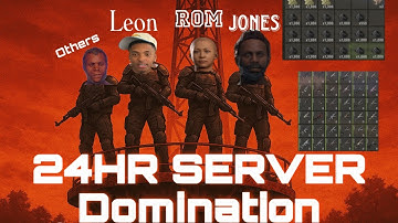 45,000 Rust Hour Team 24hrs Domination -Rust Console