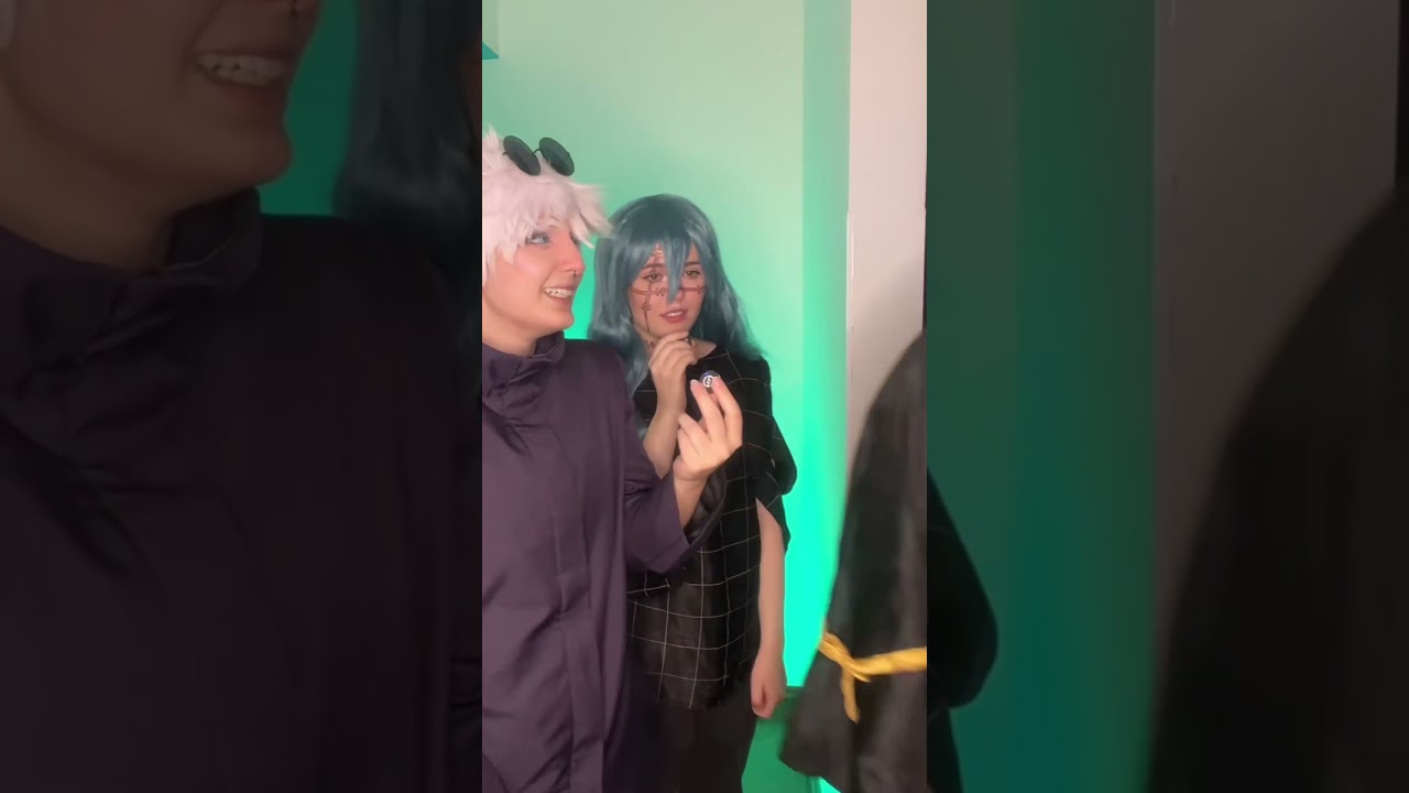 PAPO SUS DO GOJO E DO MAHITO!! #cosplay #jujutsukaisen @Nandalorenzine @mellnogas