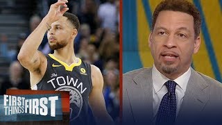 Chris Broussard talks Warriors after Steph Curry's 44 points vs the Clippers | FIRST THINGS FIRST