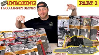 HUGE Aircraft Carrier- UNBOXING! Part #1 by Military Vehicle Reviews 195,684 views 1 year ago 24 minutes