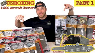 HUGE Aircraft Carrier- UNBOXING Part 1