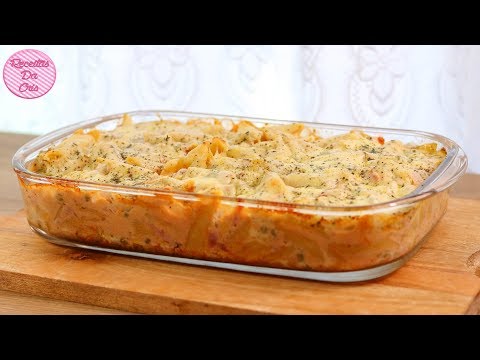 MACARRÃO CREMOSÍSSIMO COM QUEIJO E PRESUNTO DE FORNO | RECEITAS DA CRIS