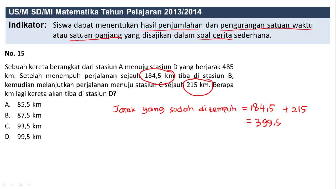 Cara Mengerjakan Satuan Waktu  Guru Ilmu Sosial