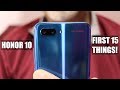 Honor 10 - Tips & Tricks - First 15 Things To Do!