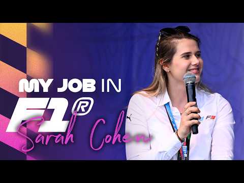 My Job in F1® | Sarah Cohen (Public Relations)