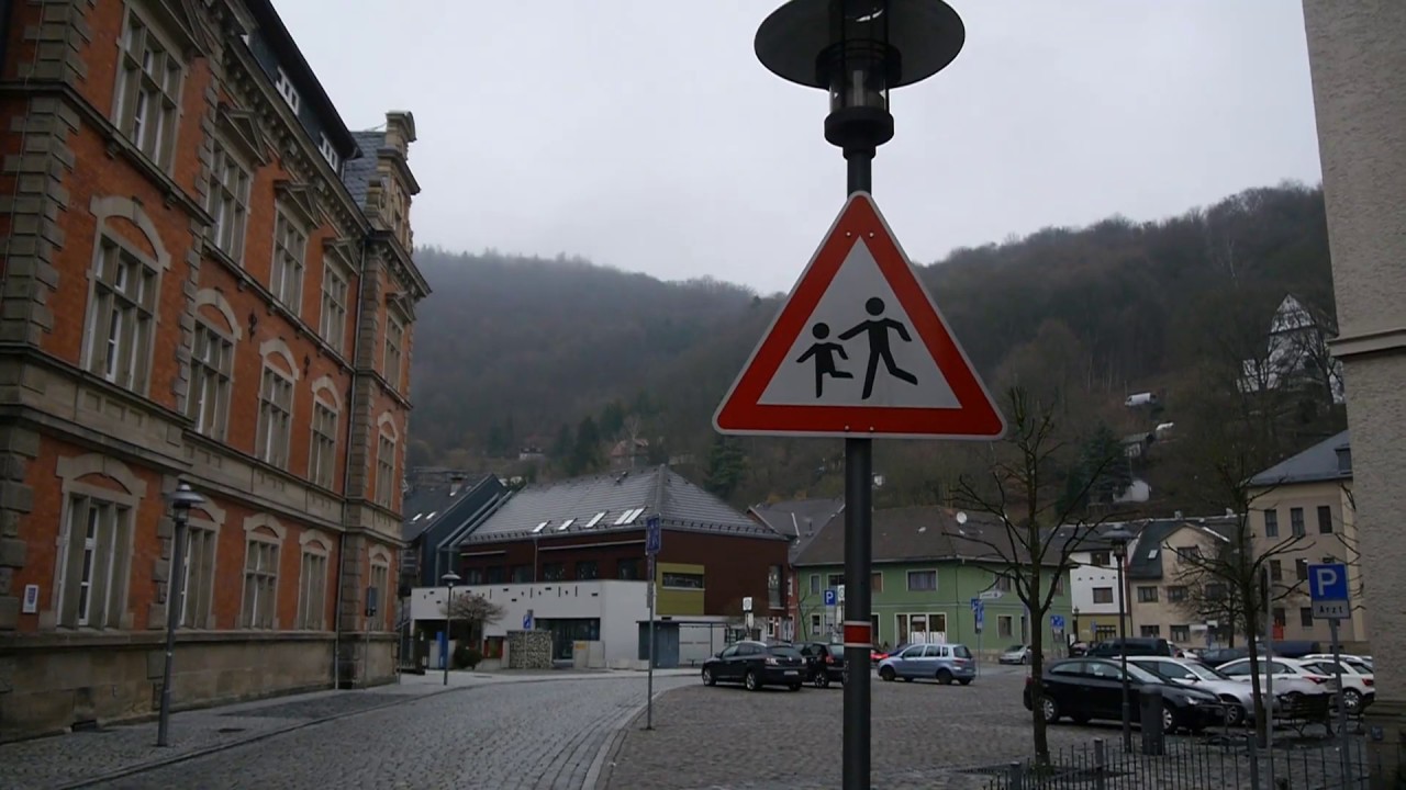 D: Sonneberg. Thüringen. Eindrücke aus der Stadtmitte und der Altstadt. März 2019