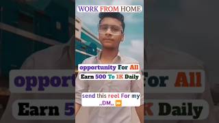 work from home ??? shortsfeed ytshorts earnmoney onlinebusiness shots short