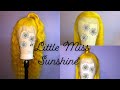 LETS MAKE A YELLOW WIG | START TO FINISH | WATER DYE METHOD