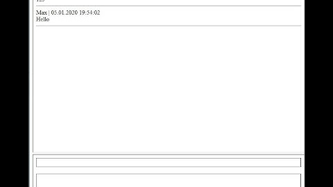 Простой чат на PHP и MySQL. Уроки PHP #1