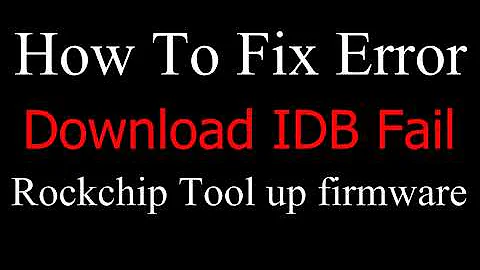 How To Fix Error Download IDB Fail Hướng dẫn sửa lỗi Download IDB Fail