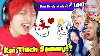 Kairon CƯỜI ĐIÊN Khi Hero Team Vẽ Kai Thích Sammy 😤 | Hero Team Gartic Phone