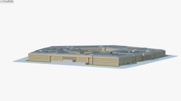 The Pentagon 3D model by 3DModels.org