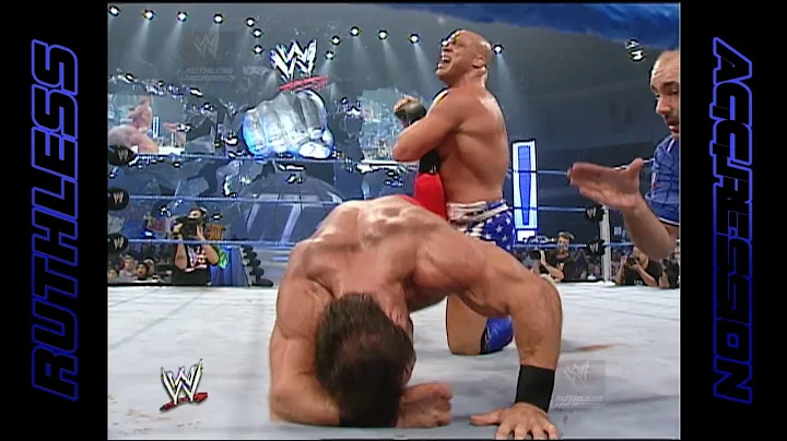 Kurt Angle vs. Chris Benoit vs. Rey Mysterio | SmackDown! (2002) 2