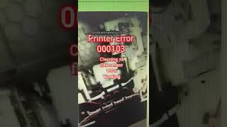 Epson L15150 error code 000103 #printer #printhead #printerlaserjet #princess #itachi