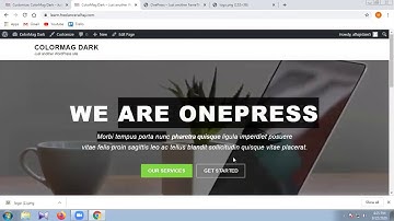One-press theme Customization Part One