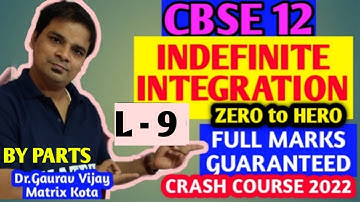 Integration L-9 | By PARTS WITH TRICK | Class 12 | BOARD | JEE Main Maths |#integrationshorttricks