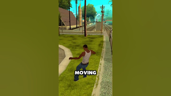 If You JUMP OFF A MOVING TRAIN in GTA Games