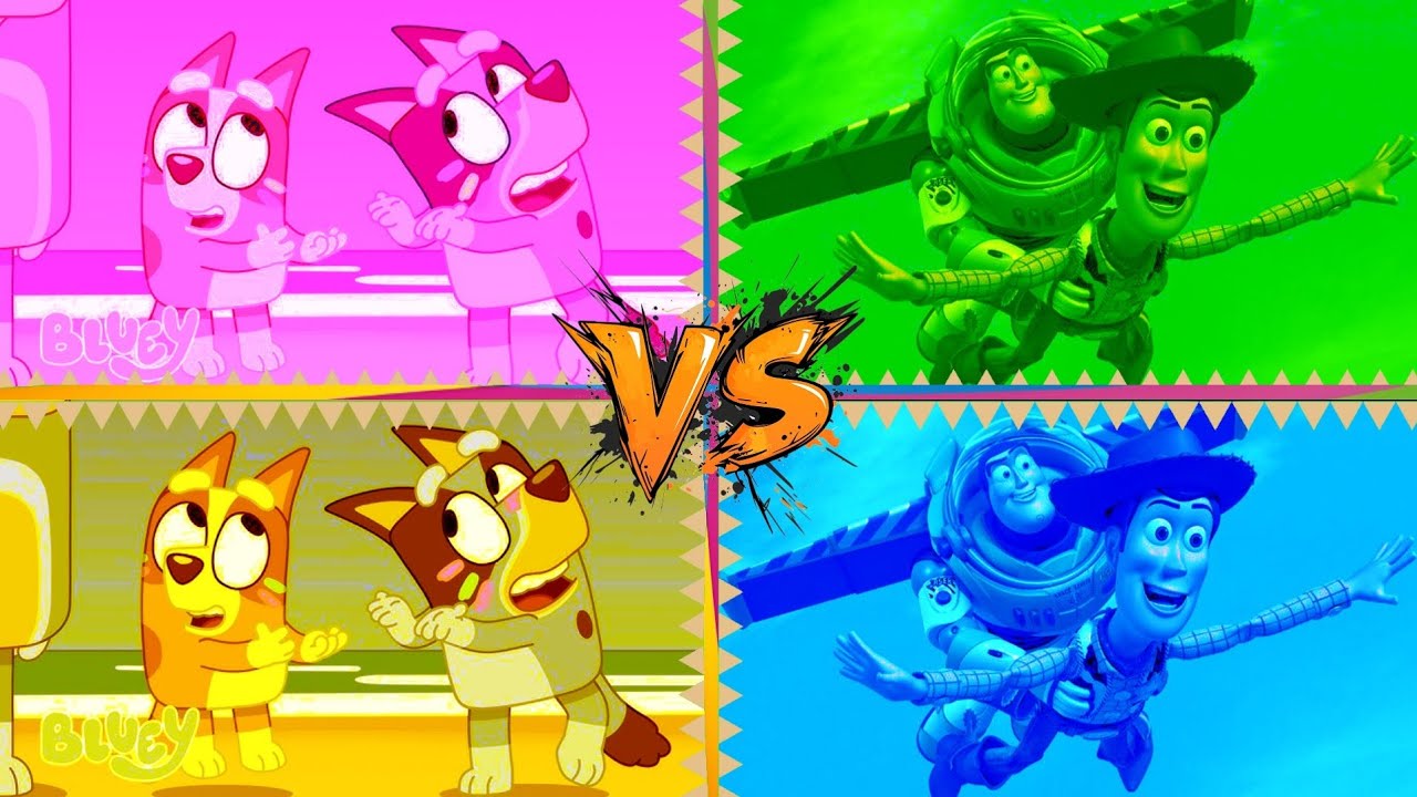 Bluey's Epic 🆚 Toy Story | Coffin Dance Cover 🎶 | Hilarious Family Fun!