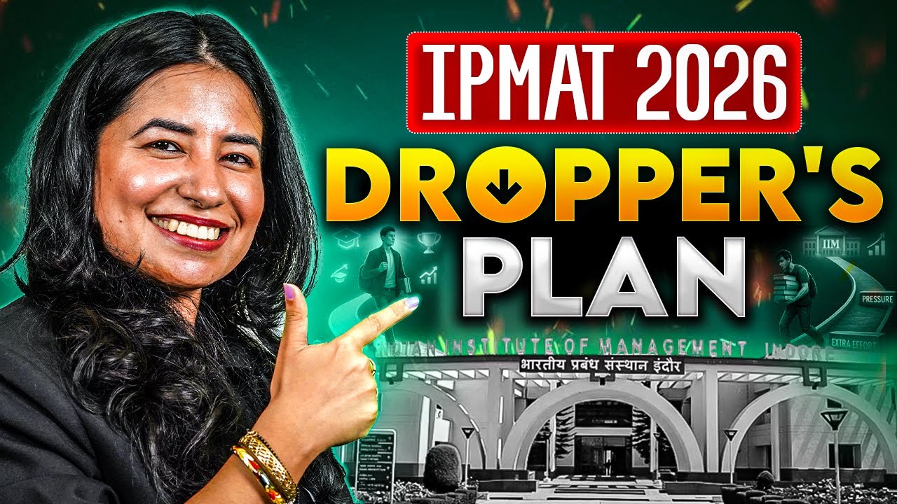 ⚡ IPMAT 2026 Preparation Plan for Dropper's| Section-Wise Strategy (Oct ...
