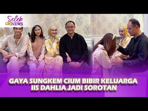 Heboh SALSHADILLA Putri IIS DAHLIA Dicium Bibir Satrio Dewandono saat Sungkem - Seleb On News