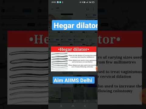 hegar dilator use