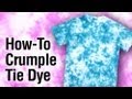 Tulip Tie-Dye Crumple Technique How To