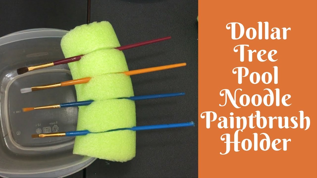 Easy DIY Brush Drying Rack/ Paintbrush Holder 