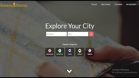 How To Create Business Directory Or Business Listing Website Like Yelp , FourSquare