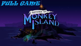 RETURN TO MONKEY ISLAND FULL GAME Complete walkthrough gameplay - ALL PUZZLE SOLUTIONS - No comment.