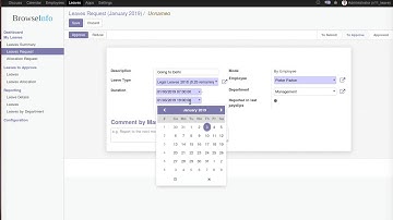 How to Maintain Leave Days for Employees | Odoo Apps Feature #odoo #Employee #Leavedays