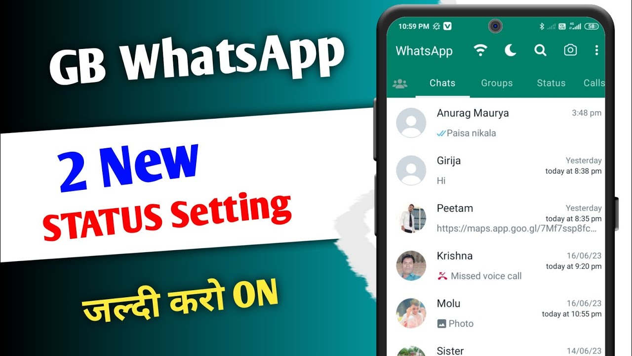 Gb Whatsapp 2 Status Settings Gb Whatsapp Status Setting Gb