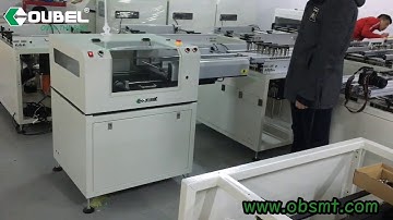 Lowering gate SMT pcb conveyor