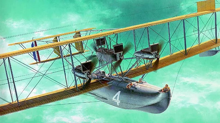 First aircraft to cross the Atlantic!