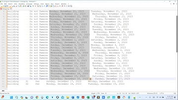 How to select a portion of lines from a file using notepad++