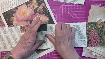 How to make pockets with a wide snippet roll.