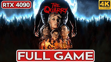THE QUARRY Gameplay Walkthrough FULL GAME [4K 60FPS PC RTX 4090] - No Commentary