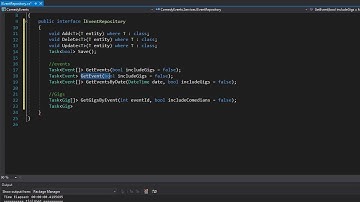 Creating Async API With .Net Core: Gig Interface 11/24