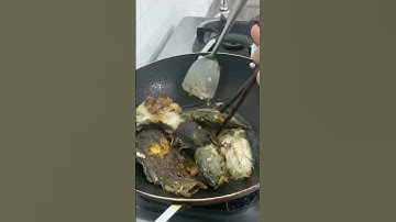 Cá chiên tươi chấm mắm tỏi ớt