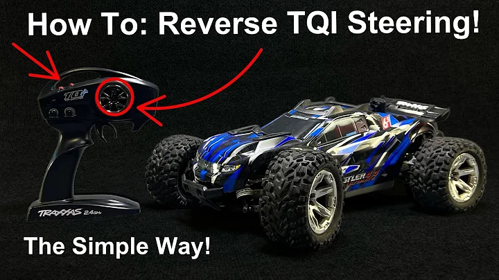 How To: Reverse Steering On Traxxas TQI Remote Controller Transmitters