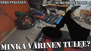 KOTARIN KASAAMINEN ALKAA || STUNTTI SUPERMOTO PROJEKTI OSA 4