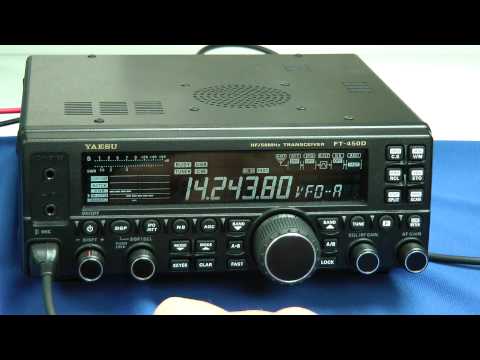 Yaesu FT-450D Walkthrough