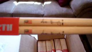 My Vic Firth Custom Sticks Arrive
