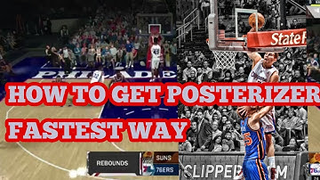 NBA 2K18 HOW TO GET POSTERIZER EASIEST WAY ALL POSITIONS!!
