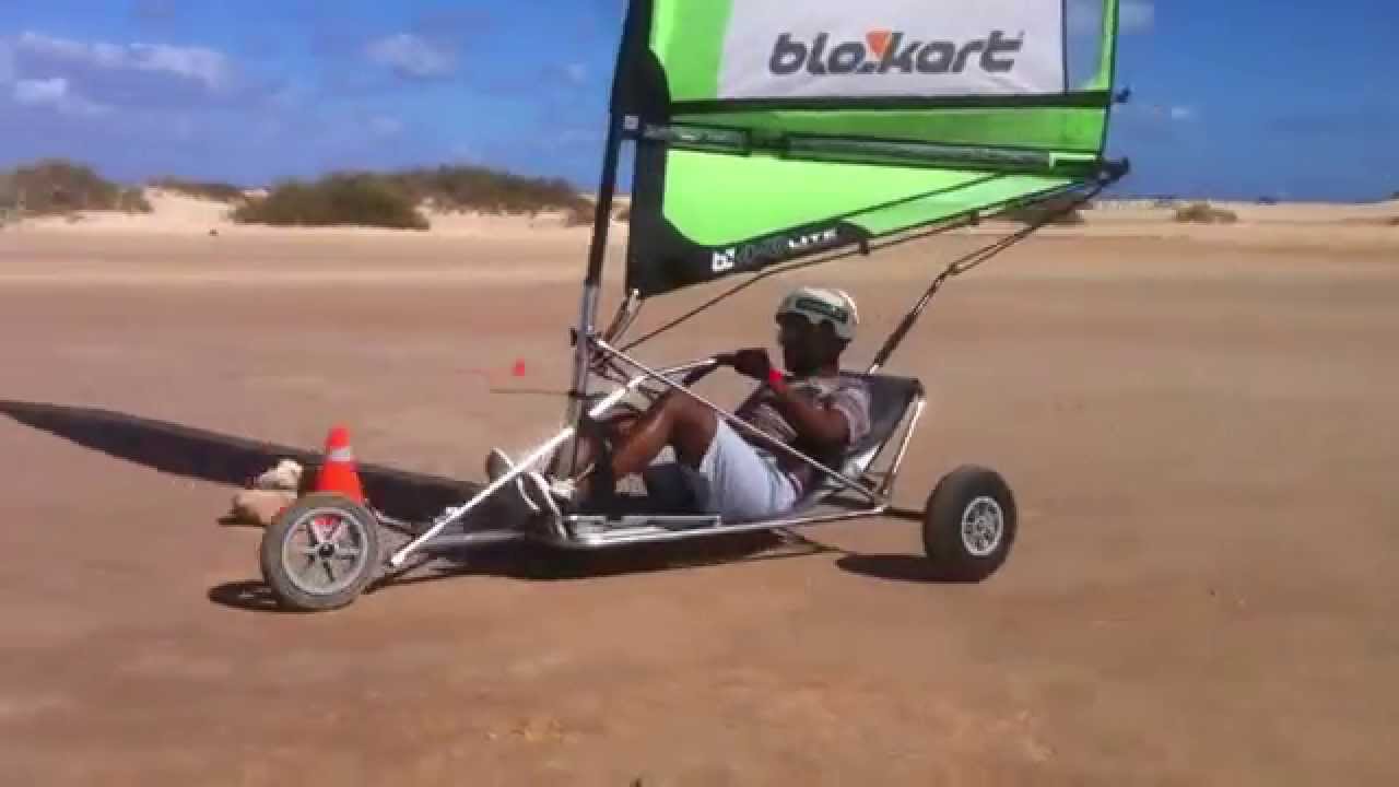 Sarah and Rajib playing with the wind