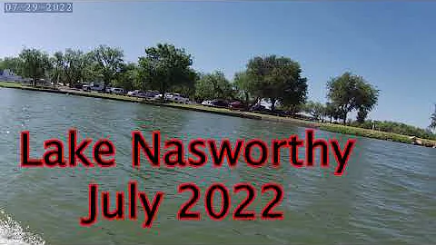 Hot July Day at Lake Nasworthy