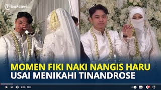 Download Lagu MOMEN Youtuber Fiki Naki Nangis Haru usai Menikahi Tinandrose, Lamaran Sejak Oktober 2025 MP3