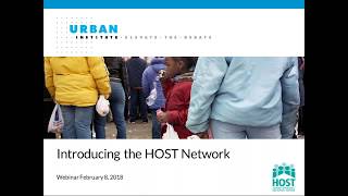Housing Opportunity and Services Together HOST Network Launch